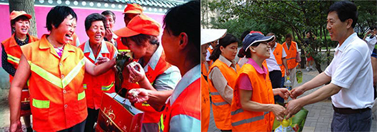 端午將至熱心居民包近千粽子送空巢老人與保潔員